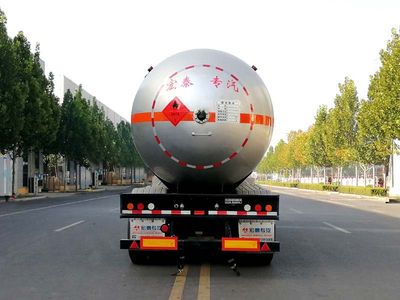 Zhengkang Hongtai brand automobiles HHT9401GYQA Semi trailer for liquefied gas transportation