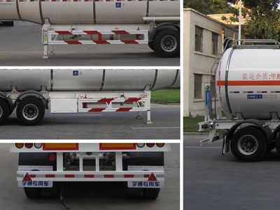 Yutong  YTZ9402GRYH Flammable liquid tank transport semi-trailer