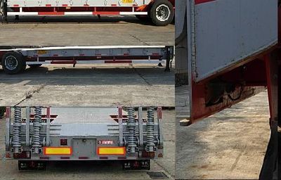 Yongxuan  HYG9281D Low flatbed semi-trailer