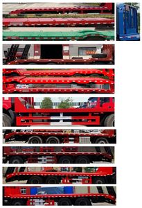 Jiefang Automobile CA5310TPBP66K24L2T4E6 Flat transport vehicle