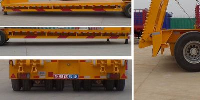 Ni Sheng  XSQ9400TDPXZ Low flatbed semi-trailer