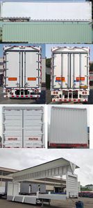 Tonghua  THT9403XYKA Wing opening box semi-trailer