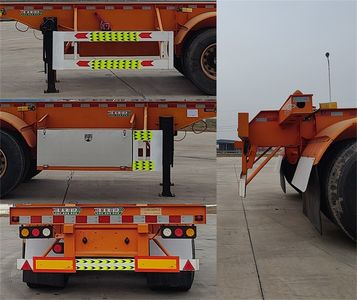 Yixiangtong  QAT9400TJZ Container transport semi-trailer