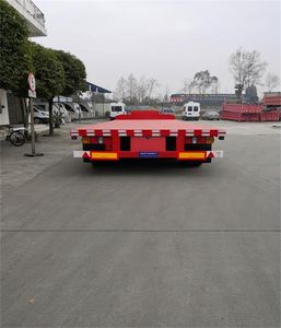 Yamakawa  SCQ9404TDP Low flatbed semi-trailer