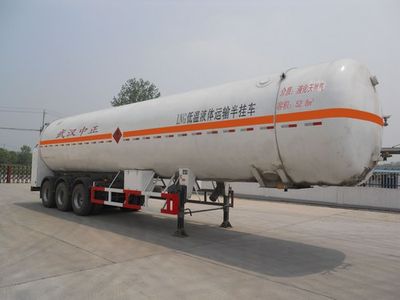 46 WHC9400GDYLow temperature liquid transport semi-trailer