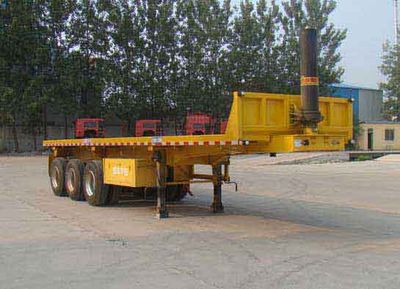 Junwang  WJM9406ZZXP Flat dump semi-trailer