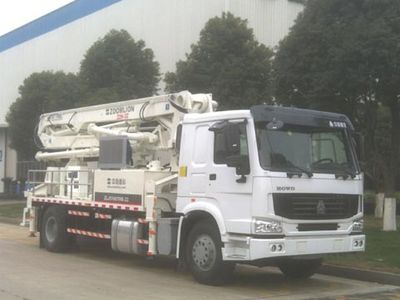 Zhonglian Automobile ZLJ5160THB Concrete pump truck