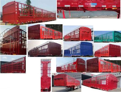 Huayue Xing brand automobiles FNZ9406CCYE Gantry transport semi-trailer