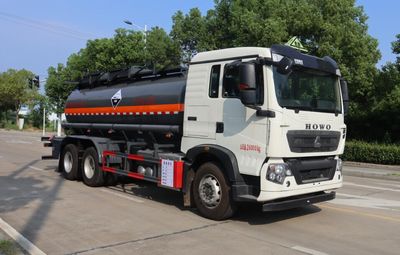 Zhongqi Liwei brand automobiles HLW5262GFWZ6 Tank transport vehicle for corrosive substances