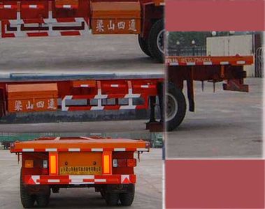 Lufeng  LST9350TJZG Skeleton container transport semi-trailer