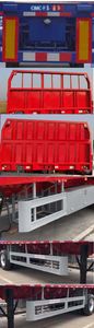 Tonghua  THT9401TP Flat semi-trailer