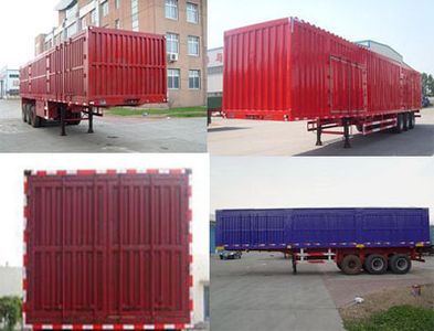 Hongyunda  ZZK9402XXY Box transport semi-trailer