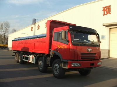 Jiefang Automobile CA3312P2K2L4T4AE Flat head diesel dump truck