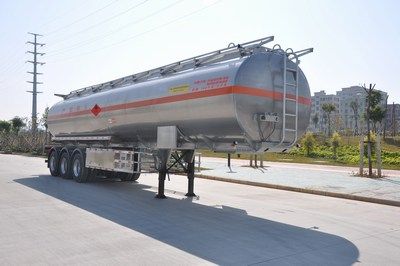 Hong Kong and Guangdong  HSD9400GRY Flammable liquid tank transport semi-trailer