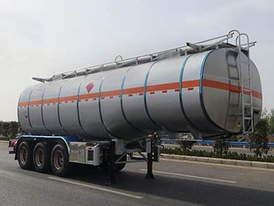 Lingyu  CLY9403GLYA Asphalt transport semi-trailer