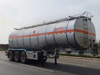 Lingyu  CLY9403GLYA Asphalt transport semi-trailer