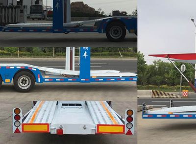 Lu Lu Tong  WSF9160TCL Central axle vehicle transport trailer