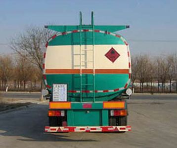 Huachang brand automobiles QDJ9401GHYB Chemical liquid transportation semi-trailer