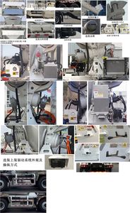 XCMG  XGA5310GJBBEVNEAD Electric exchange type pure electric concrete mixing and transportation vehicle