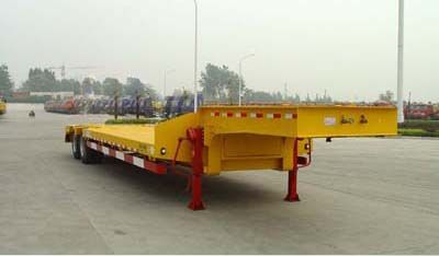 Huajun  ZCZ9217TD Low flatbed semi-trailer