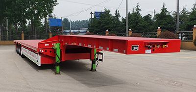 New Hongdong brand automobiles LHD9401TDP Low flatbed semi-trailer