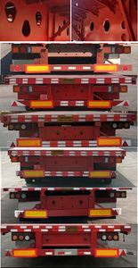 New Hongdong brand automobiles LHD9401TDP Low flatbed semi-trailer