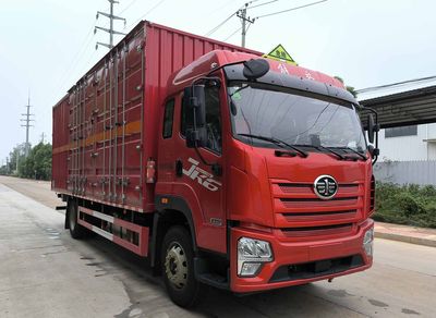 Baijie  QYY5180XRGCA6 Flammable solid box transport vehicle