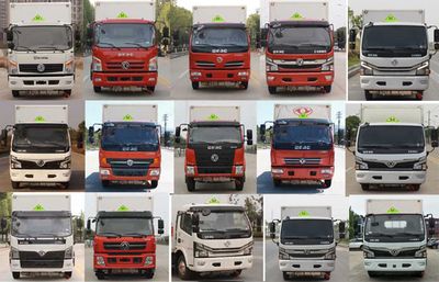 Shenlu  ESL5120XRQ6EQ Flammable gas box transport vehicle