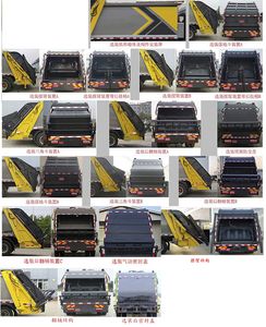 Kaili Feng  KLF5180ZYSE6 Compressed garbage truck