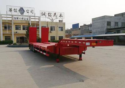 Luyue  LHX9408TDP Low flatbed semi-trailer