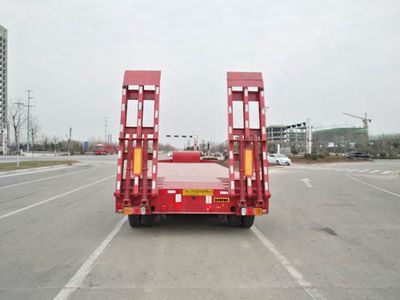 Luyue  LHX9408TDP Low flatbed semi-trailer