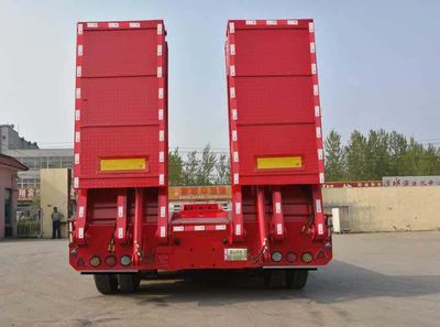 Luyue  LHX9408TDP Low flatbed semi-trailer