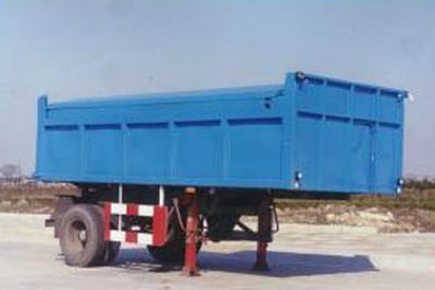 Huguang brand automobilesHG9142ZLJSelf dumping garbage semi-trailer