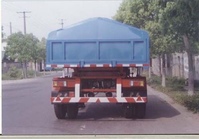 Huguang brand automobiles HG9142ZLJ Self dumping garbage semi-trailer