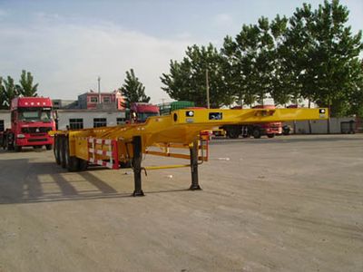 Jinyue  LYD9400TJZG Container transport semi-trailer