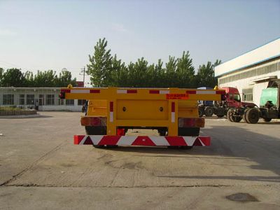 Jinyue  LYD9400TJZG Container transport semi-trailer