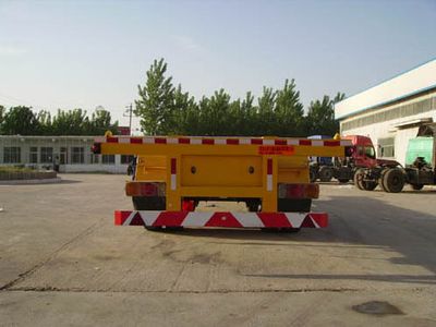 Jinyue  LYD9400TJZG Container transport semi-trailer