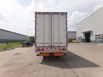 Qingzhuan  QDZ9180XXY Box type center axle trailer