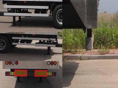 Qingzhuan  QDZ9180XXY Box type center axle trailer