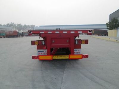 Guangke brand automobiles YGK9402ZZXP Flat dump semi-trailer