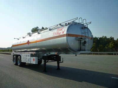 CIMCZJV9293GRYSZFlammable liquid tank transport semi-trailer