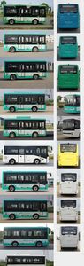 Dongfeng  DFA6600GBEV3 Pure electric city buses