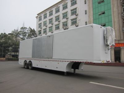 Dongfeng  EQ9280XZS Showcasing semi-trailers