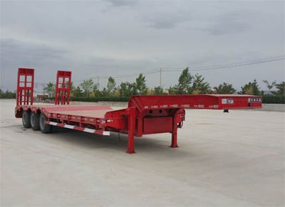 Chengwei  GCW9401TDP Low flatbed semi-trailer