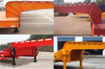 Chengwei  GCW9401TDP Low flatbed semi-trailer