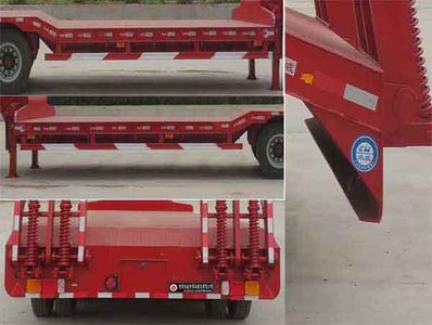 Chengwei  GCW9401TDP Low flatbed semi-trailer