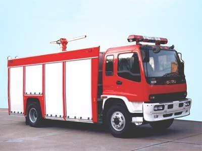 Galaxy BX5140TXFFE34Dry powder carbon dioxide combined fire truck