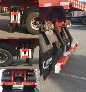 Chida  EXQ9401ZZXP Flat dump semi-trailer