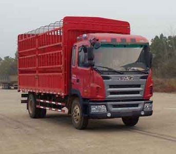 Jianghuai brand automobiles HFC5140CCYPZ5K1E1V Grate type transport vehicle