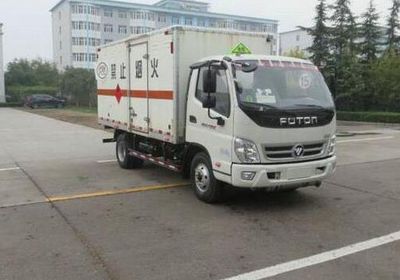 Foton  BJ5109XRQFA Flammable gas box transport vehicle